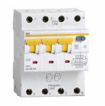 Выключатель автоматический дифференциального тока 4п C 20А 30мА тип A 6кА АВДТ-34 ИЭК MAD22-6-020-C-30