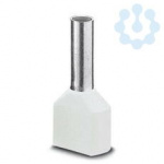 Наконечник кабельный AI-TWIN 2х0.5-8 WH (уп.100шт) Phoenix Contact 3200933