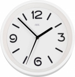 ADE CK1710 Funk Wanduhr 250 mm x 65 mm  Weiss