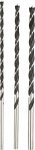 kwb 511890 Holz-Spiralbohrer-Set 3teilig 6 mm, 8 m