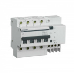 Выключатель автоматический дифференциального тока 4п 25А 100мА АД14 GENERICA ИЭК MAD15-4-025-C-100