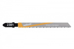 2 Stichsaegeblaetter Wolfcraft 2381000 Holz, Kunstst