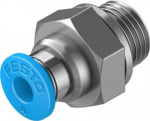 FESTO Gerade-Verbinder 186095 QS-G1/8-4    Rohr-d: