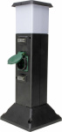 Kopp 145326012 Gartensteckdose 2fach  Schwarz, Grue