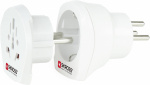 Skross 1.500216 Reiseadapter  Combo World to Israe