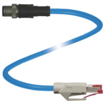 Patch cable M12 to RJ45 V1SD-G-5M-PUR-ABG-V45-G