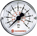 Norgren Manometer 18-015-014  Anschluss (Manometer