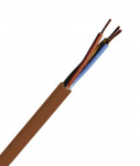 XC3070603L Schrack Technik H05VV-F (YMM) 3G1 braun, PVC Schlauchleitung 50m Ring