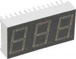 LUMEX 7-Segment-Anzeige Rot  14.22 mm 2.1 V Ziffer