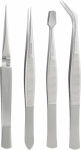 Basetech 1550661 Pinzetten-Set 4teilig