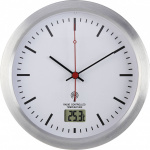 Renkforce E1003R Funk Wanduhr 17 cm x 6 cm Silber