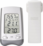 TFA Wave Funk-Thermometer Silber