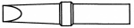 Weller Professional 4ETA-1 Loetspitze Meisselform Sp