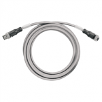 1964400500 Weidmueller Sensor-actuator Cable (assembled) / Sensor-actuator Cable (assembled), Connecting line, M12 / M12, No. of poles: 12, Cable length: 5 m, pin, straight - socket, straight