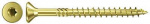 Fischer  653449 Senkkopfschrauben 3.5 mm 25 mm Tor