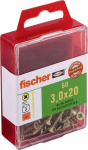 Fischer  653923 Senkkopfschrauben 3 mm 20 mm Kreuz