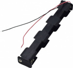Takachi SN36A Batteriehalter 6x Mignon (AA) Kabel