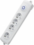 GAO EMP304K Steckdosenleiste mit Schalter 4fach We