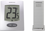 Basetech WS-9008-IT Thermometer Silber