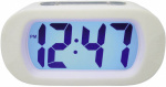 EUROTIME 22628-13 Quarz Wecker Weiss