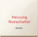 Merten  Abdeckung Wechselschalter System M Weiss 43