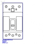 140UE-H2E3-C63 Allen-Bradley IEC Molded Case Circuit Breaker / 63A / Interrupting Rating at 480V 60Hz: 22kA