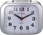 Techno Line Model XL silber Quarz Wecker Silber Al