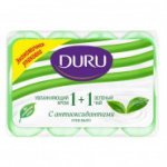 Мыло туалетное DURU Зеленый чай 4шт/90гр мультипак