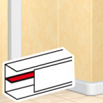 Legrand DLP Перег.разд.д/к-кан 35х80