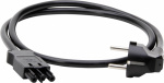 Kopp 226401047 1 Stueck Netzkabel  Schwarz 1 m