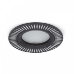 Светильник Aluminium AL014 GU5.3 круглый черн./хром Gauss AL014