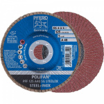 POLIFAN-Faecherscheibe PFF 125 A 40 SG STEELOX Pfer