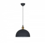 Светильник PL-601L С67 подвес. LOFT 1хE27 40Вт 230В черн.+страрин. медь Camelion 13097