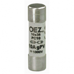 OEZ:41236 OEZ Плавкая вставка / Un DC 1000 V, размер 10x38, gPV- характеристика для защиты фотовольтаичных систем, без Cd/Pb