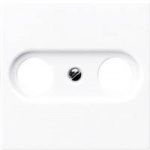 Jung 1fach Abdeckung Abdeckung  Creme-Weiss A561PLT