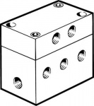 FESTO Pneumatikventil VL-5/4-1/4 4574  0 bis 10 ba