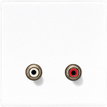Jung  Einsatz Chinch LS 990, LS design, LS plus Cr