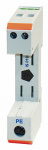 IS010202 Schrack Technik Sockel 1-polig+N + Hilfskontakt zu VMG 275 / VEPG