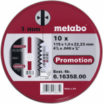 Metabo  616358000 Trennscheibe gerade  115 mm 22.2