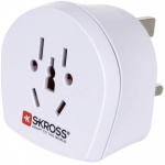 Skross 1.500220 Reiseadapter  World to UK