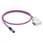 49255 Lumberg M12-SubD 5P Profibus signal cable M