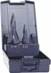 Exact 5287 Schaelbohrer-Set 2teilig 4 - 31 mm HSS