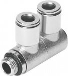 FESTO Verteiler 558837 NPQM-LFK-G18-Q4-P10    Rohr