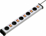 Ehmann 0202x00052301 Steckdosenleiste mit Schalter