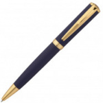 Ручка шариковая Forza, синяя с золотистым 5714.40