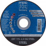 Pferd Sg Steel 61340222 Trennscheibe gerade  115 m