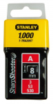 Klammern Typ A 8mm 1000 St. 1 St. Stanley by Black