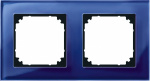 Merten  Rahmen Abdeckung System M Saphir-Blau 4892