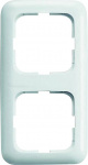 Busch-Jaeger 2fach Rahmen   Reflex SI Alpinweiss 25