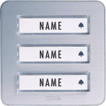 m-e modern-electronics Bell 203 silver Funkklingel